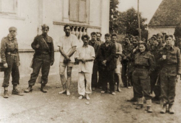 23. Zarobljeni hrvatski vojnici u Podravskom Kloštru, listopad 1944. godine