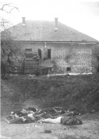 75. Strijeljani domobrani u velikim Laščama Slovenija 1943