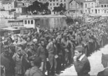 92. Zarobljenici na Korčuli, travnja 1944.